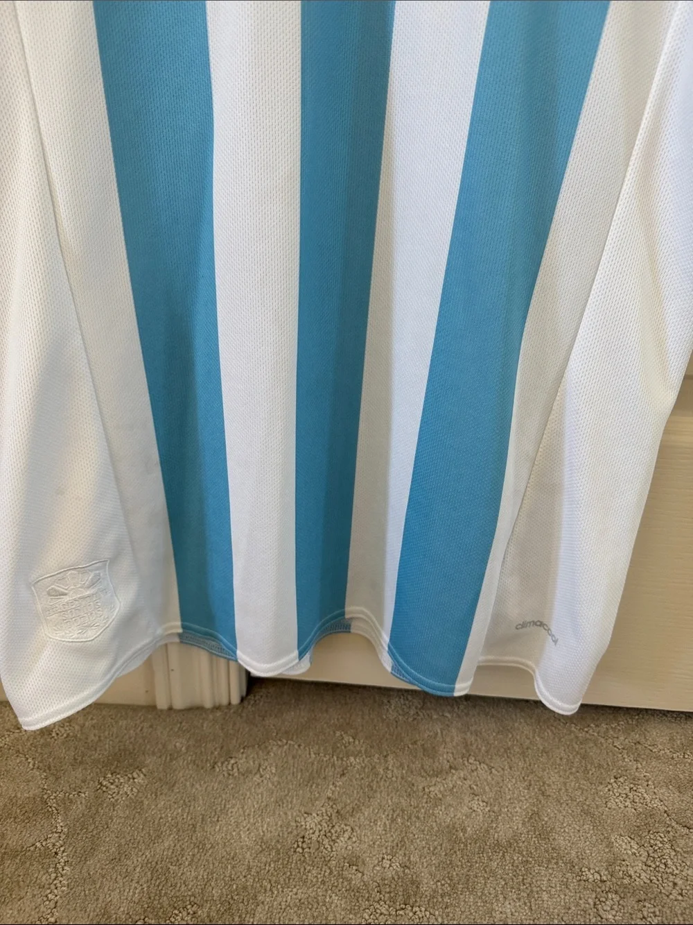 adidas Argentina Soccer Jersey - Light Blue & White